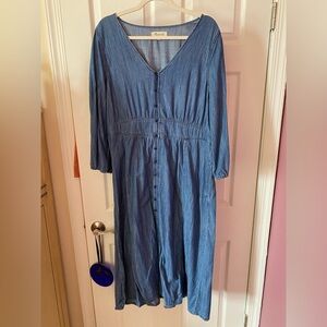 Madewell chambray dress